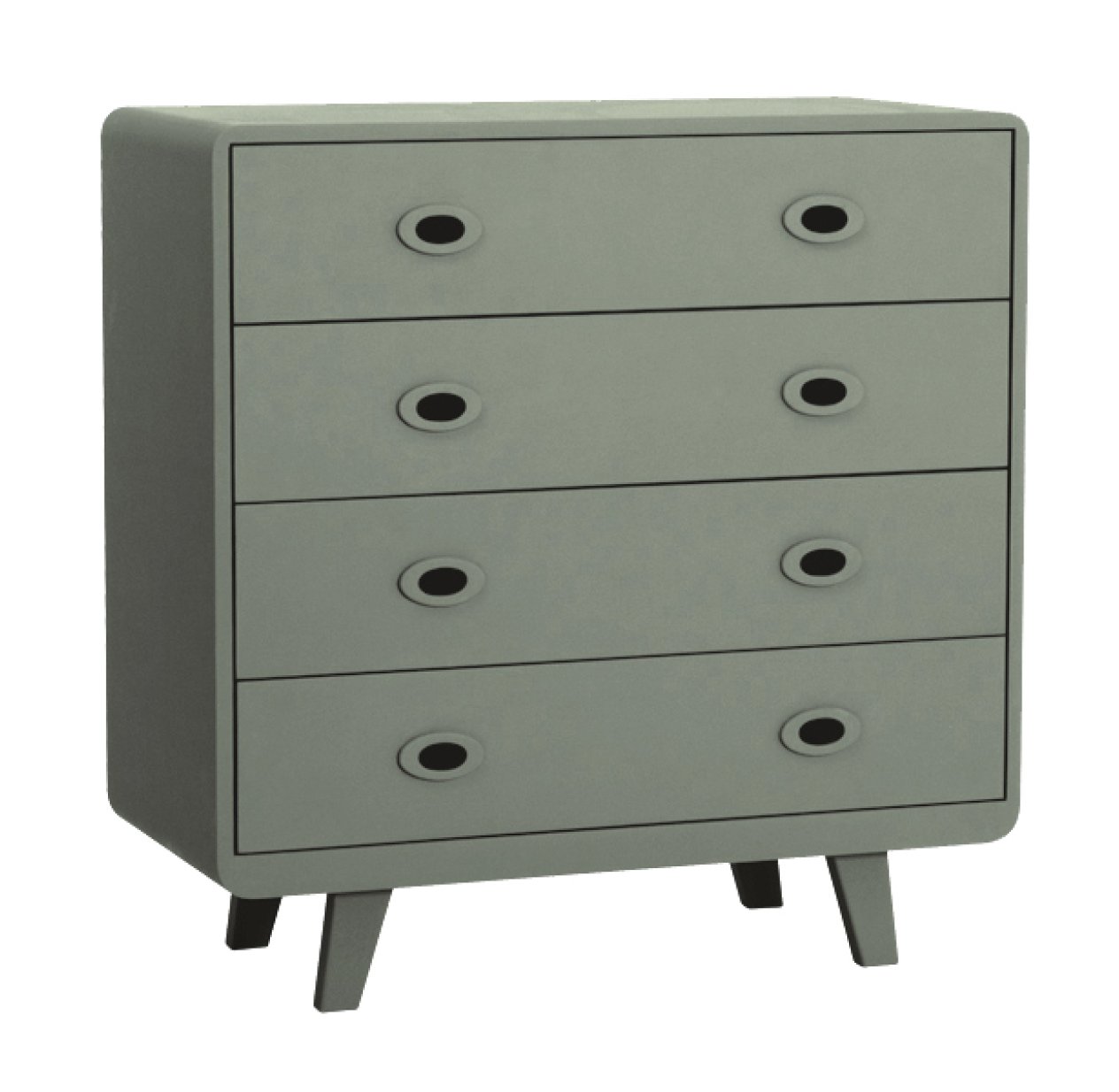 Commode Toi & Moi Vert de Gris